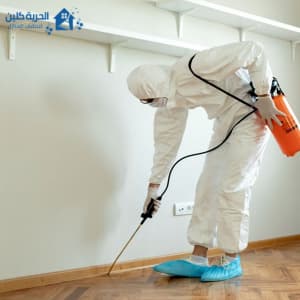 رش حشرات الفراش