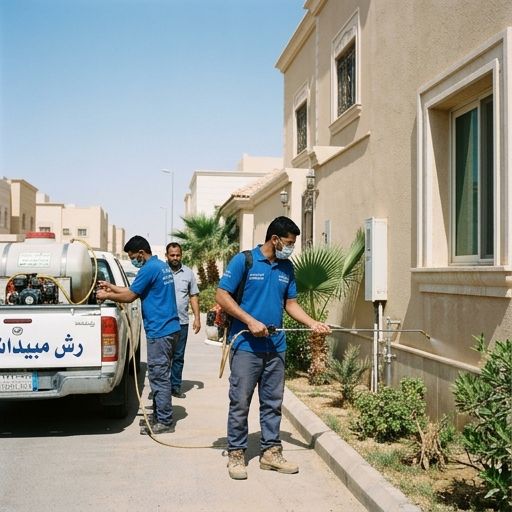مكافحة الآفات في حي المرسلات