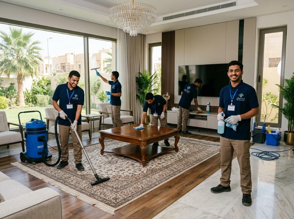 تنظيف الشقق والمنازل الصغيرة في الرياض