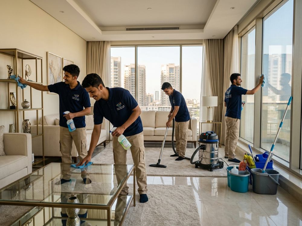 تنظيف الفلل السكنية بالرياض