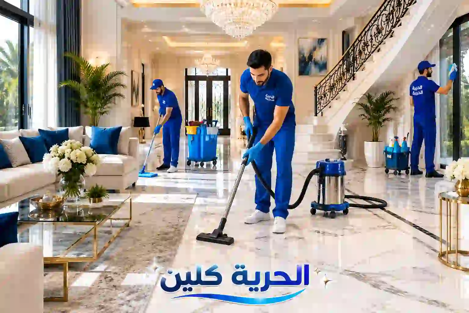 تنظيف فلل